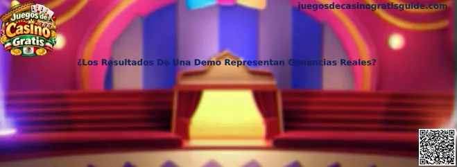Información sobre resultados de una demo y ganancias reales