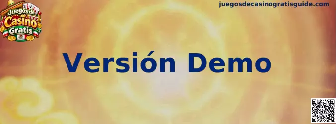 Imagen informativa de la Versión Demo de Juegos de Casino Gratis para explorar partidas con créditos virtuales